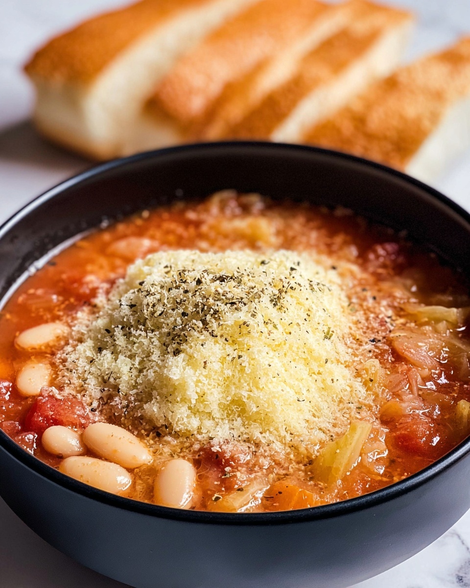 Cabbage and Cannellini Beans in Marinara Sauce Recipe - Recipe Image