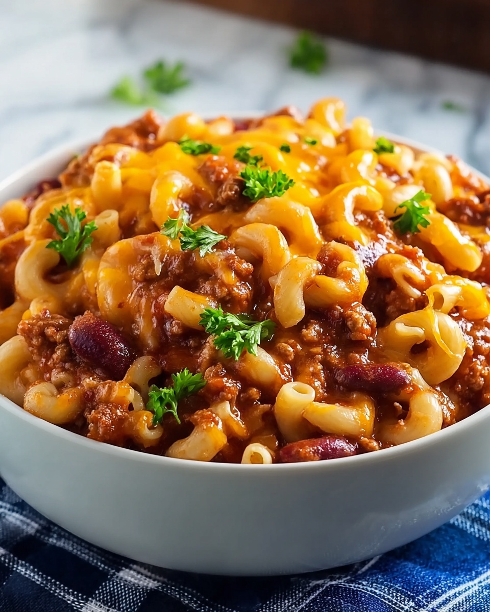 Coney Chili Mac Casserole Recipe - Recipe Image