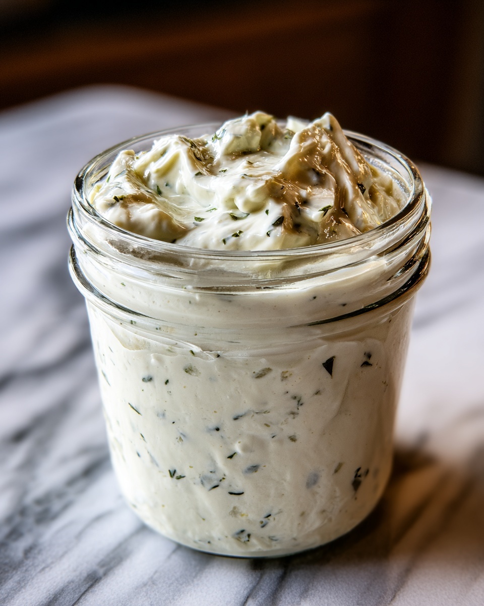 Creamy Greek Salad Dressing Recipe - Recipe Image