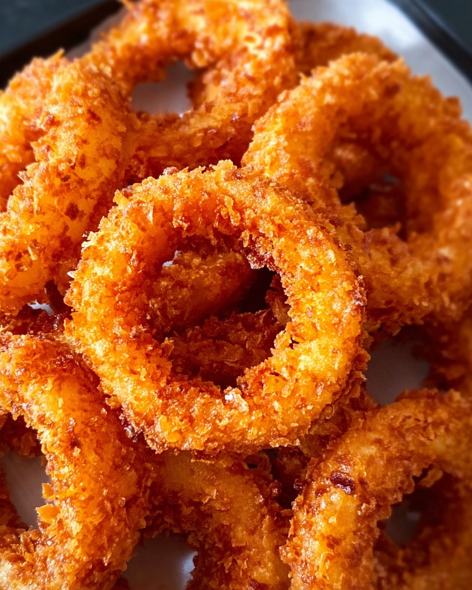 Air Fryer Frozen Onion Rings Recipe - Recipe Image