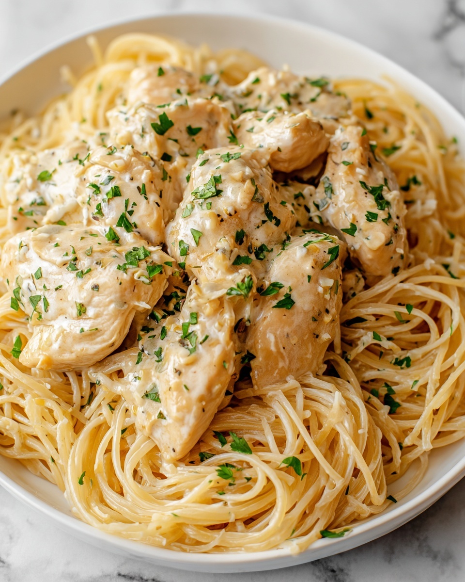 Crockpot Angel Chicken Recipe - Recipe Image