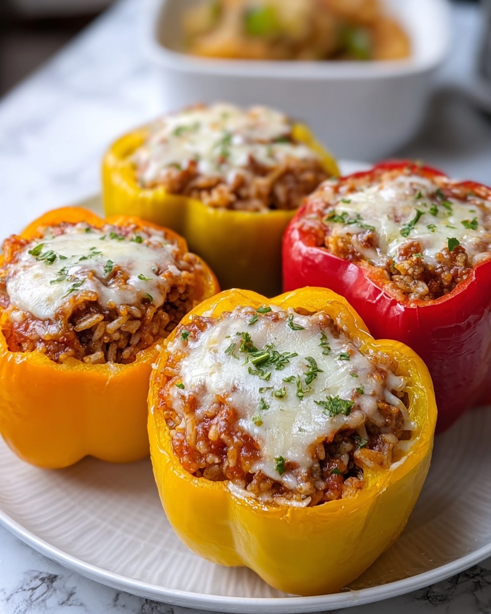 Pumpkin and Sausage Stuffed Peppers Recipe - Recipe Image