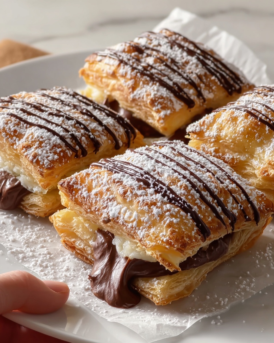 Air Fryer Snickers Pastries Recipe - Recipe Image