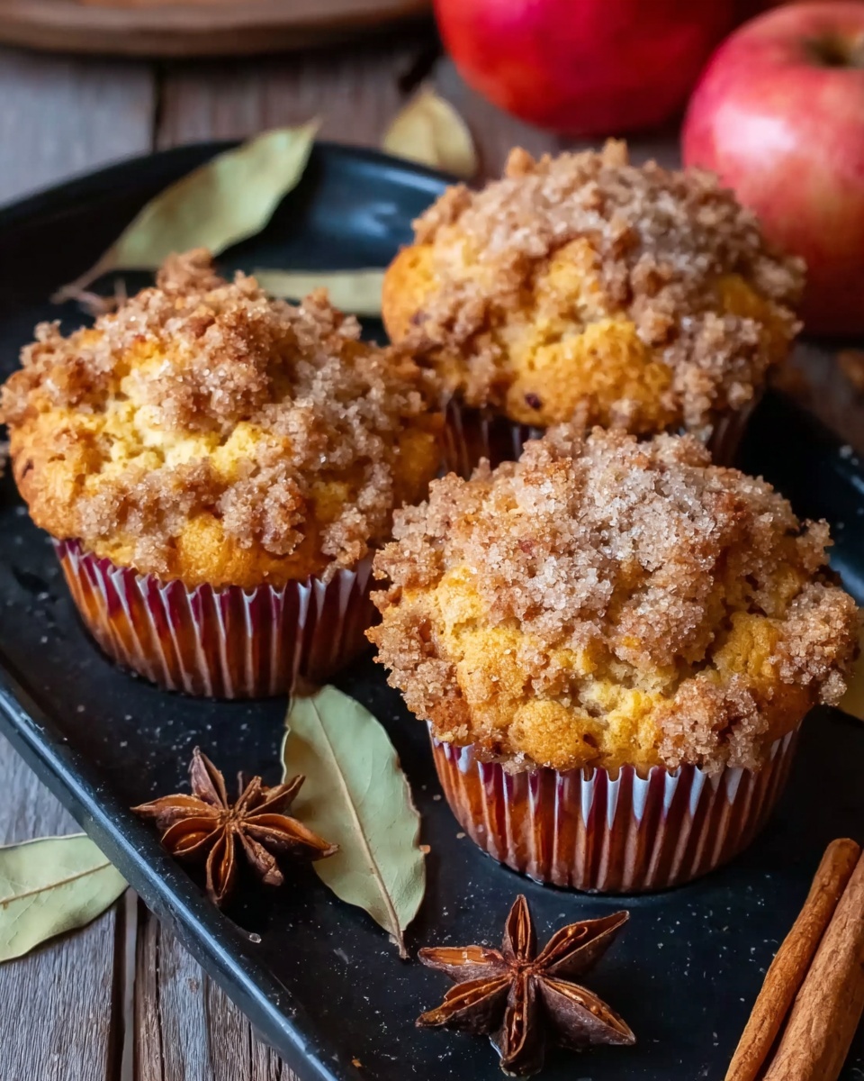 Apple Pumpkin Streusel Muffins Recipe - Recipe Image