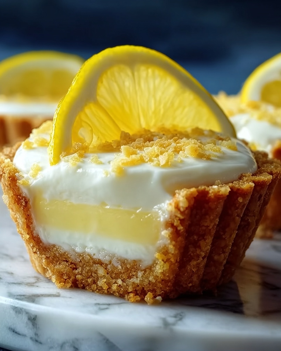 Mini Lemon Cheesecakes Recipe - Recipe Image