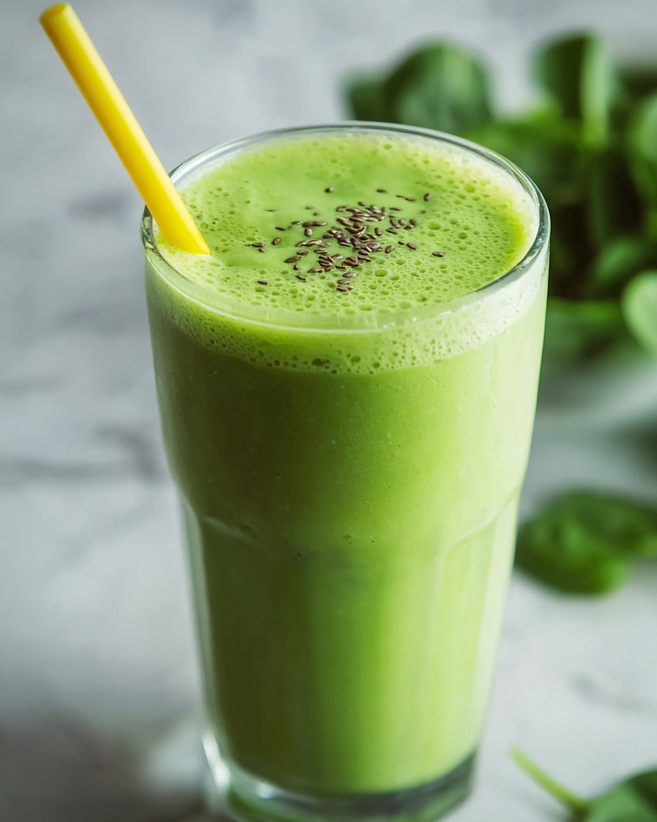 Healthy Green Smoothie Recipe - Recipe Image