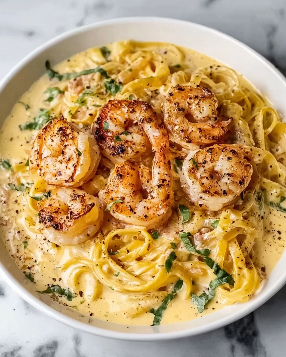 Creamy Tuscan Shrimp Linguine: An Incredible Ultimate Recipe - Recipe Image