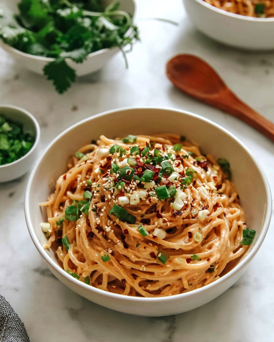 Easy Peanut Butter Ramen Noodles Recipe - Recipe Image