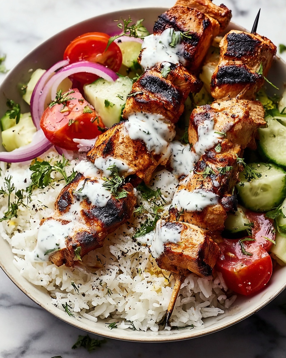 Grilled Chicken with Creamy Dill Yogurt Sauce Recipe - Recipe Image