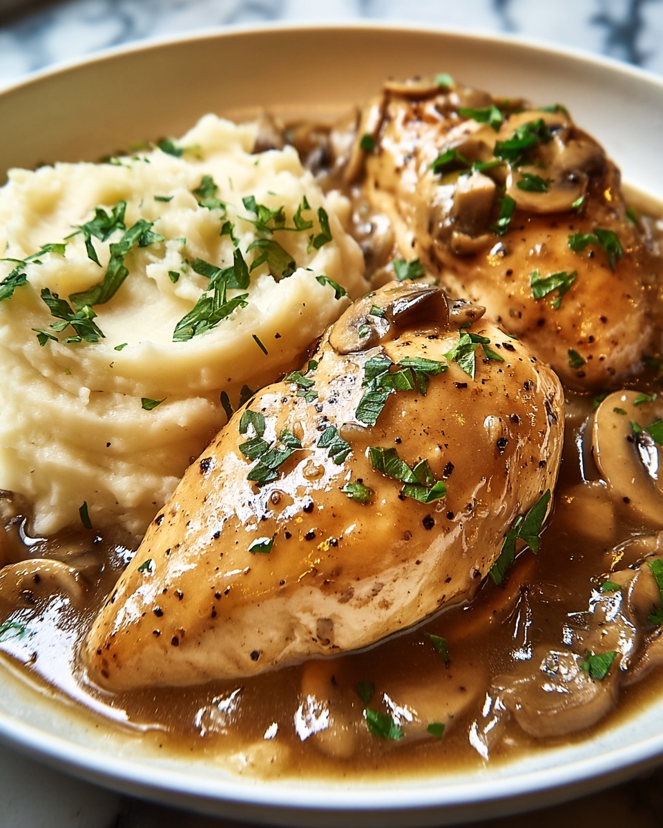 Easy Crock Pot Chicken and Gravy Recipe - Recipe Image