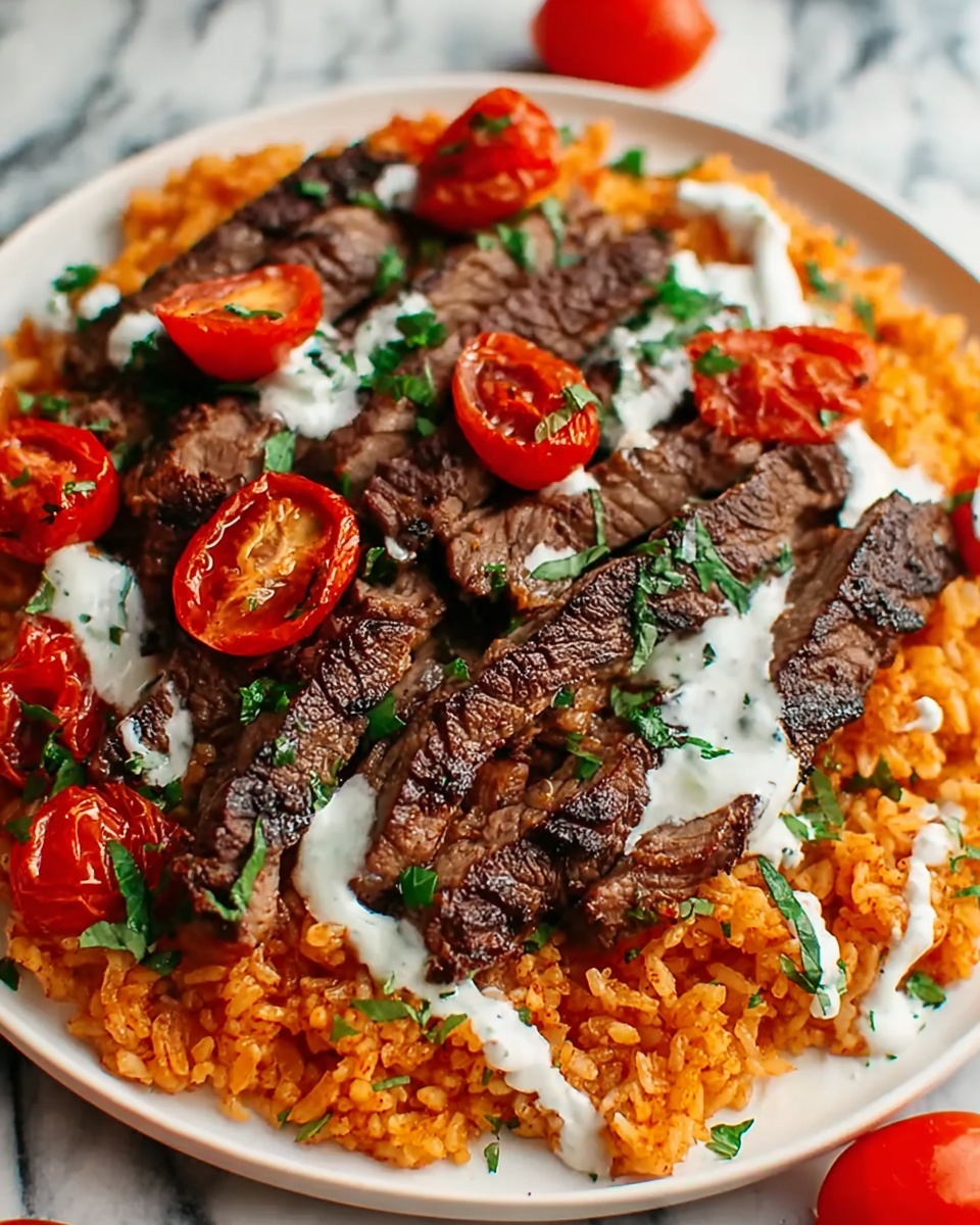 Steak & Queso Rice Recipe - Recipe Image