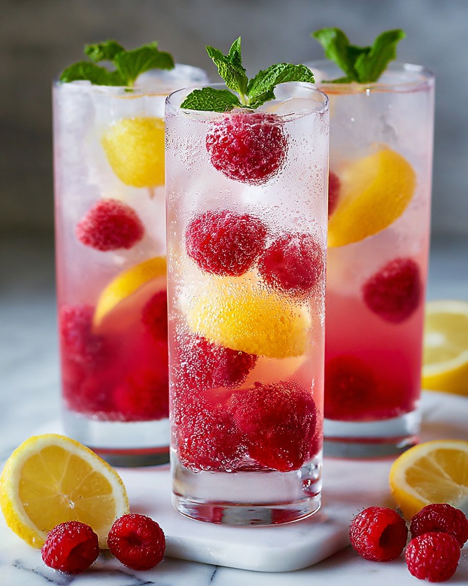 Sparkling Raspberry Lemonade: Refreshing Recipe for Summer Sips Recipe - Recipe Image