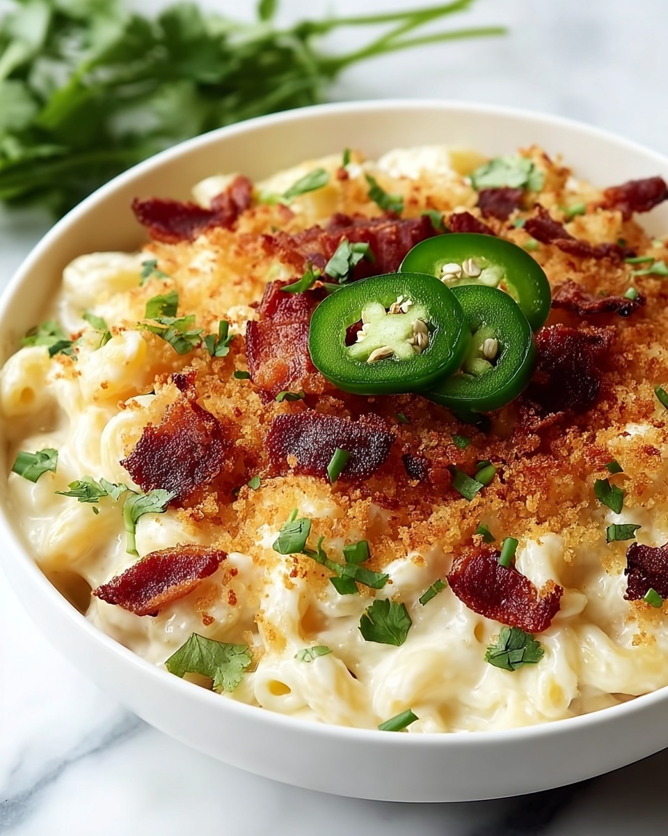 Jalapeño Popper Mac and Cheese Recipe - Recipe Image