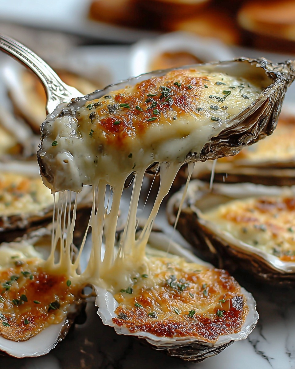 Grilled Parmesan Garlic Oysters Recipe - Recipe Image