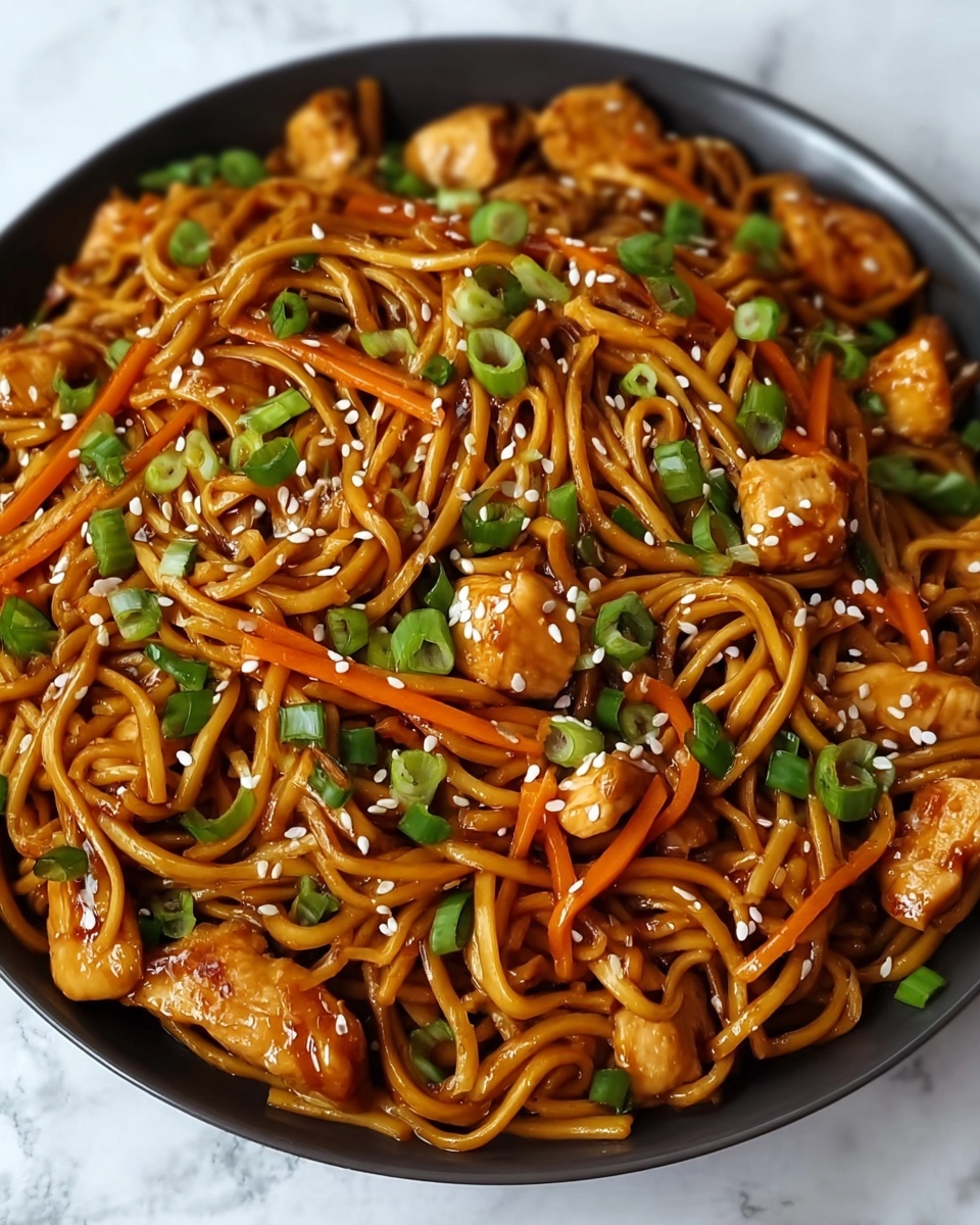 Easy Chicken Lo Mein Recipe - Recipe Image