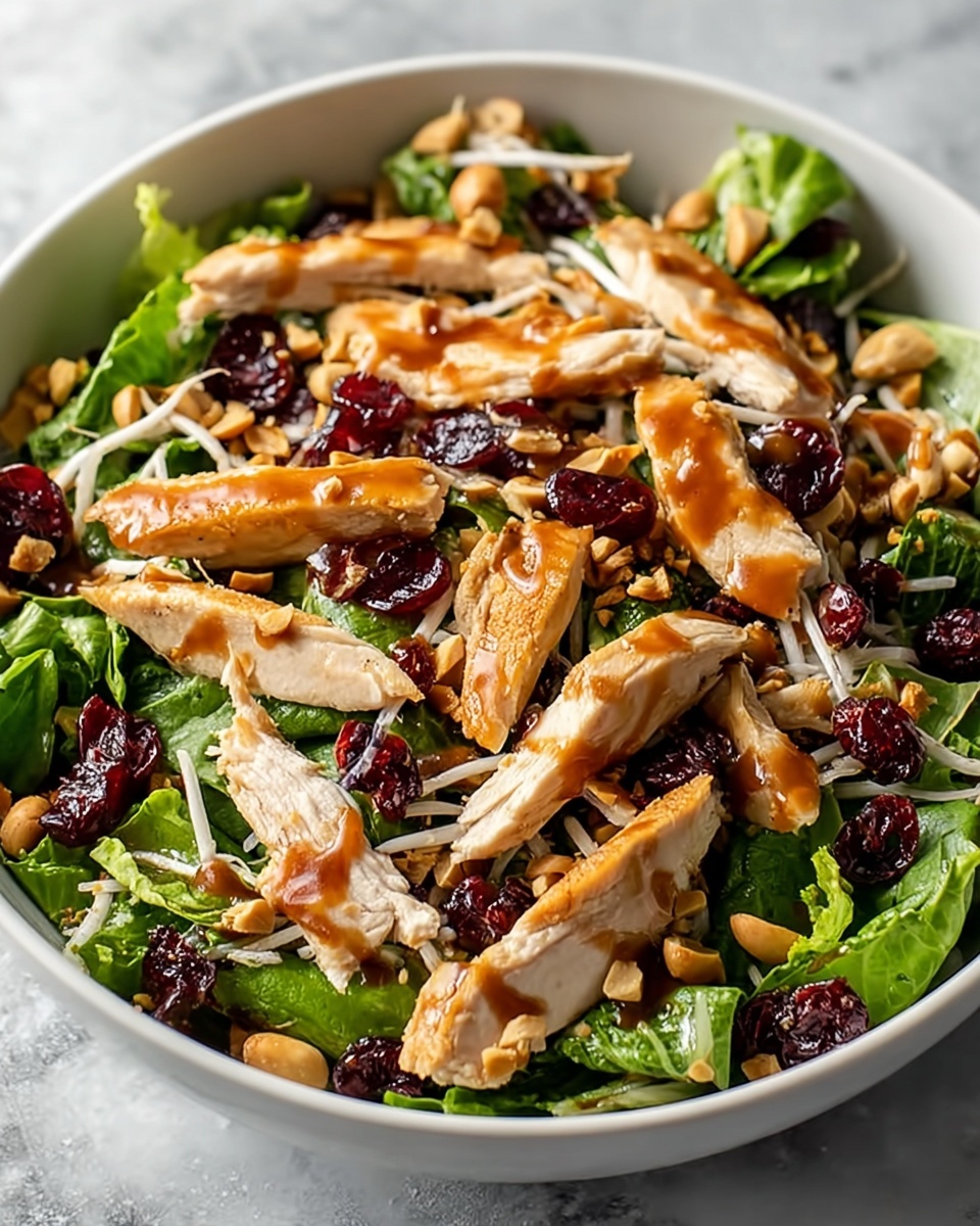 Asian Chicken Cranberry Salad Recipe - Recipe Image
