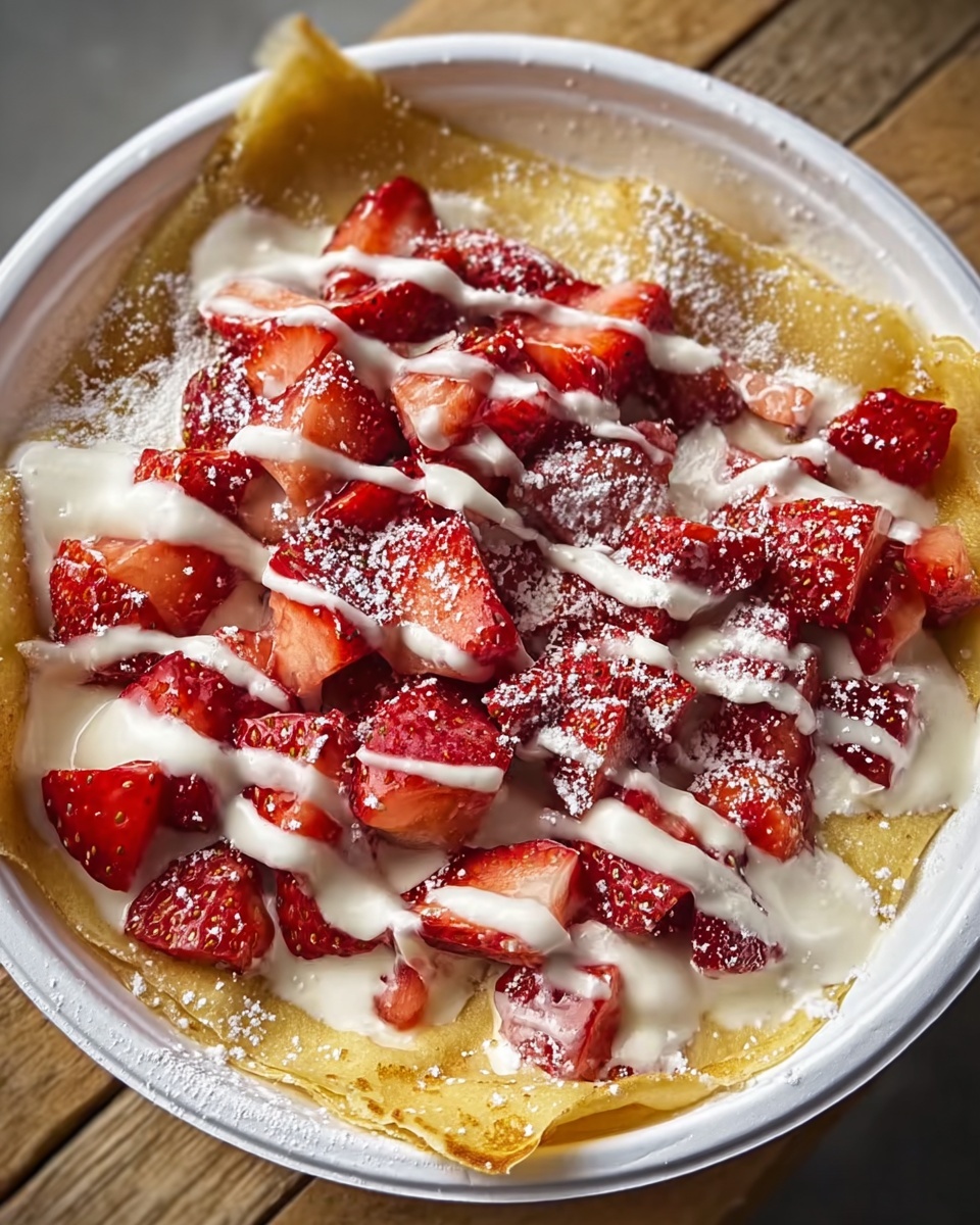 Strawberry Cheesecake Nachos Recipe - Recipe Image