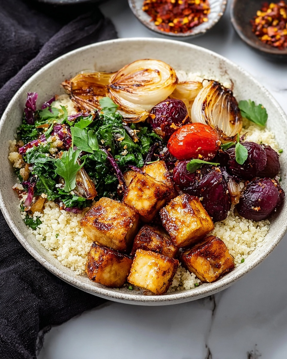 Harissa Tofu Salad: An Amazing Ultimate Recipe - Recipe Image