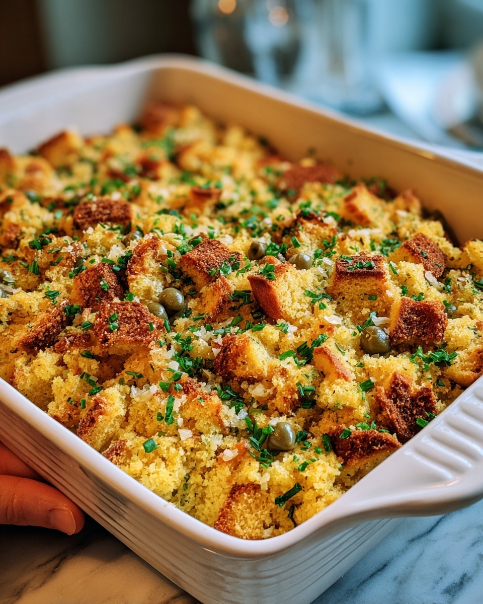 Mama's Cornbread Dressing Recipe - Recipe Image