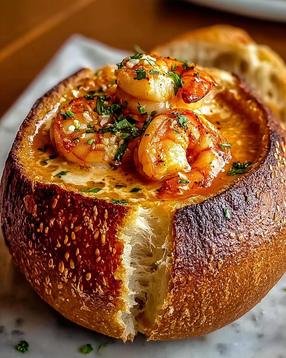 Stuffed Seafood Bread Bowl: An Incredible Ultimate Recipe - Recipe Image