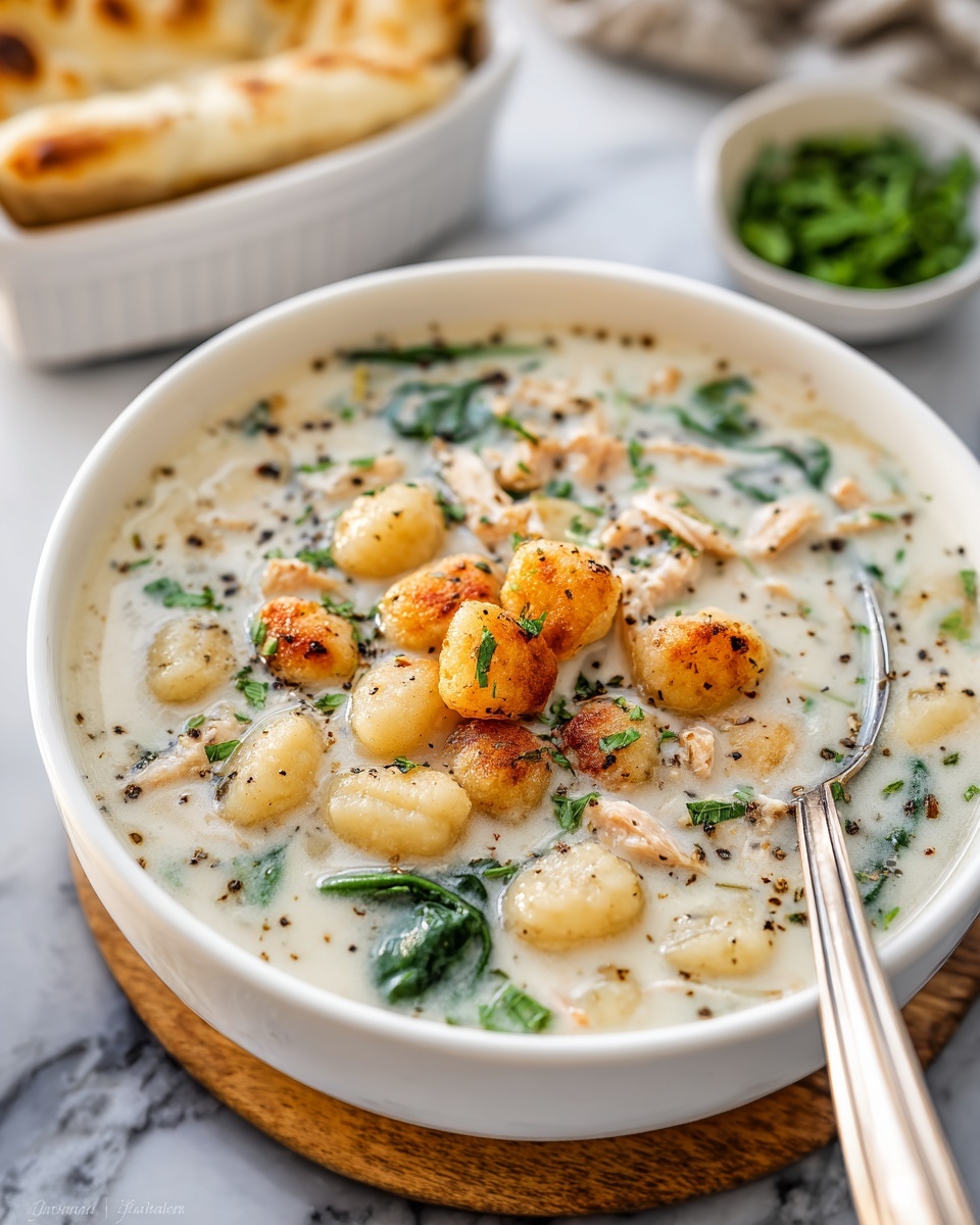 Better Than Olive Garden Chicken Gnocchi Soup Recipe - Recipe Image