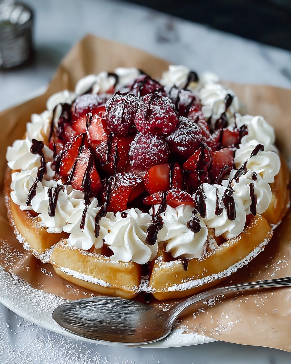 Funnel Cake Made with Pancake Mix Recipe - Recipe Image