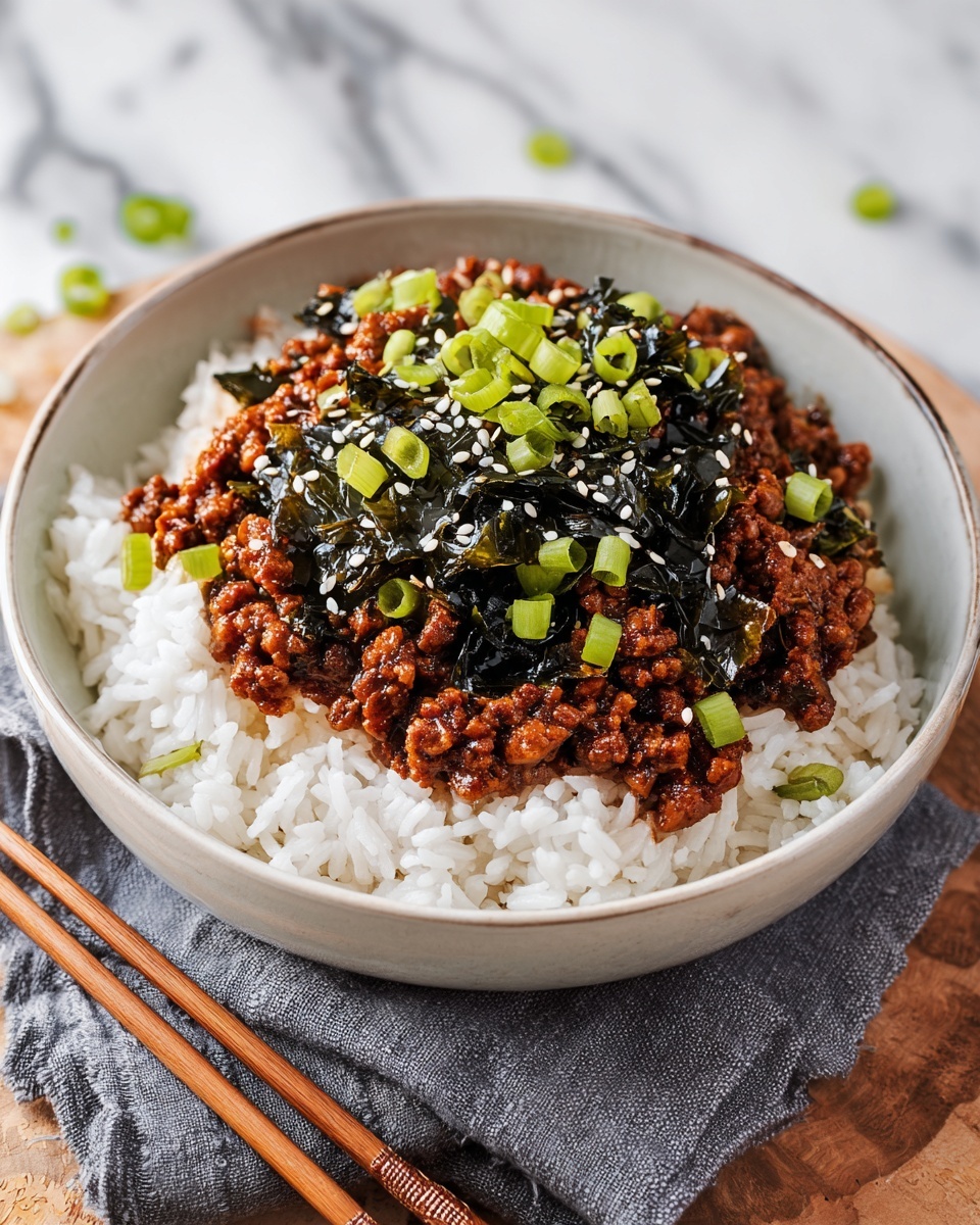 Korean-Style Ground Turkey Bowls Recipe - Recipe Image