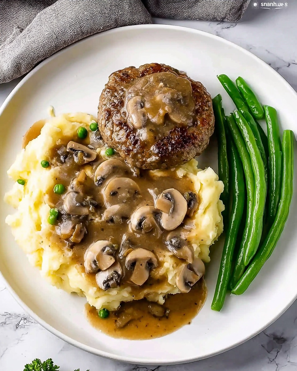 Bobby Flay Salisbury Steak Recipe - Recipe Image