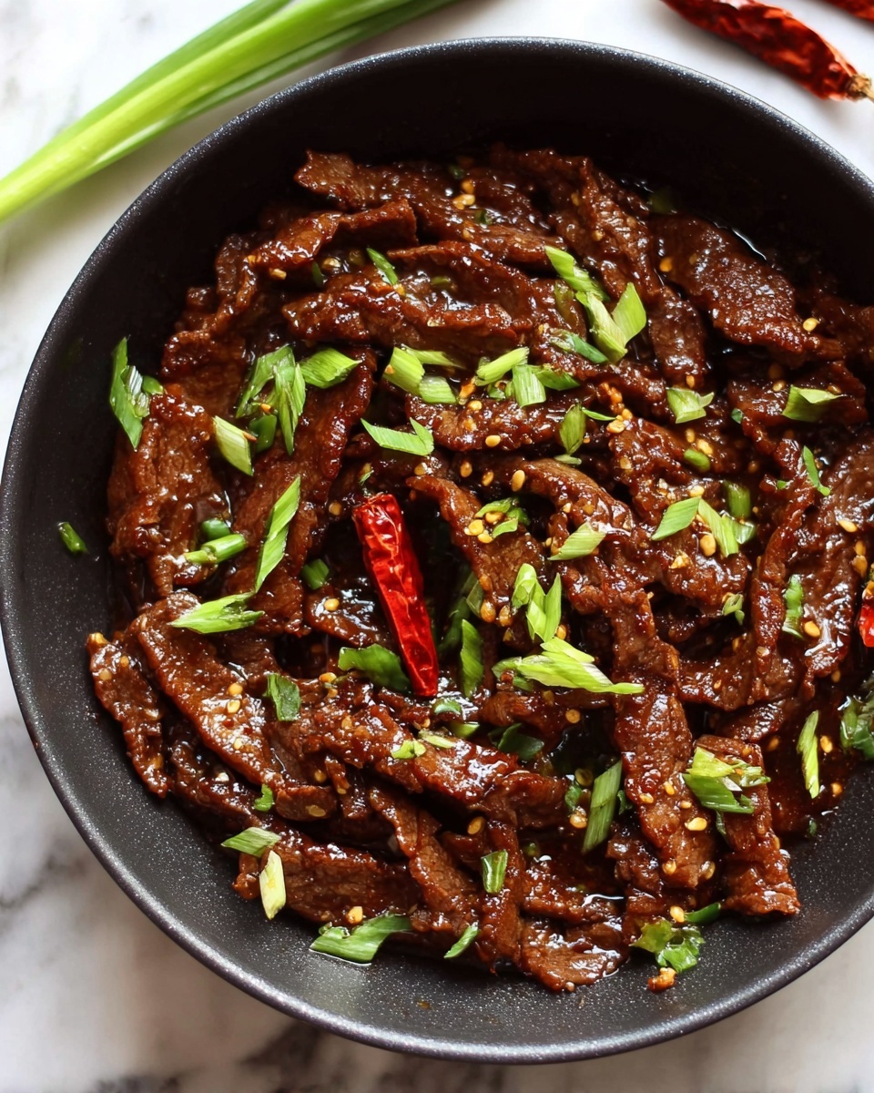 Hot and Spicy Beef Stir-Fry Recipe - Recipe Image