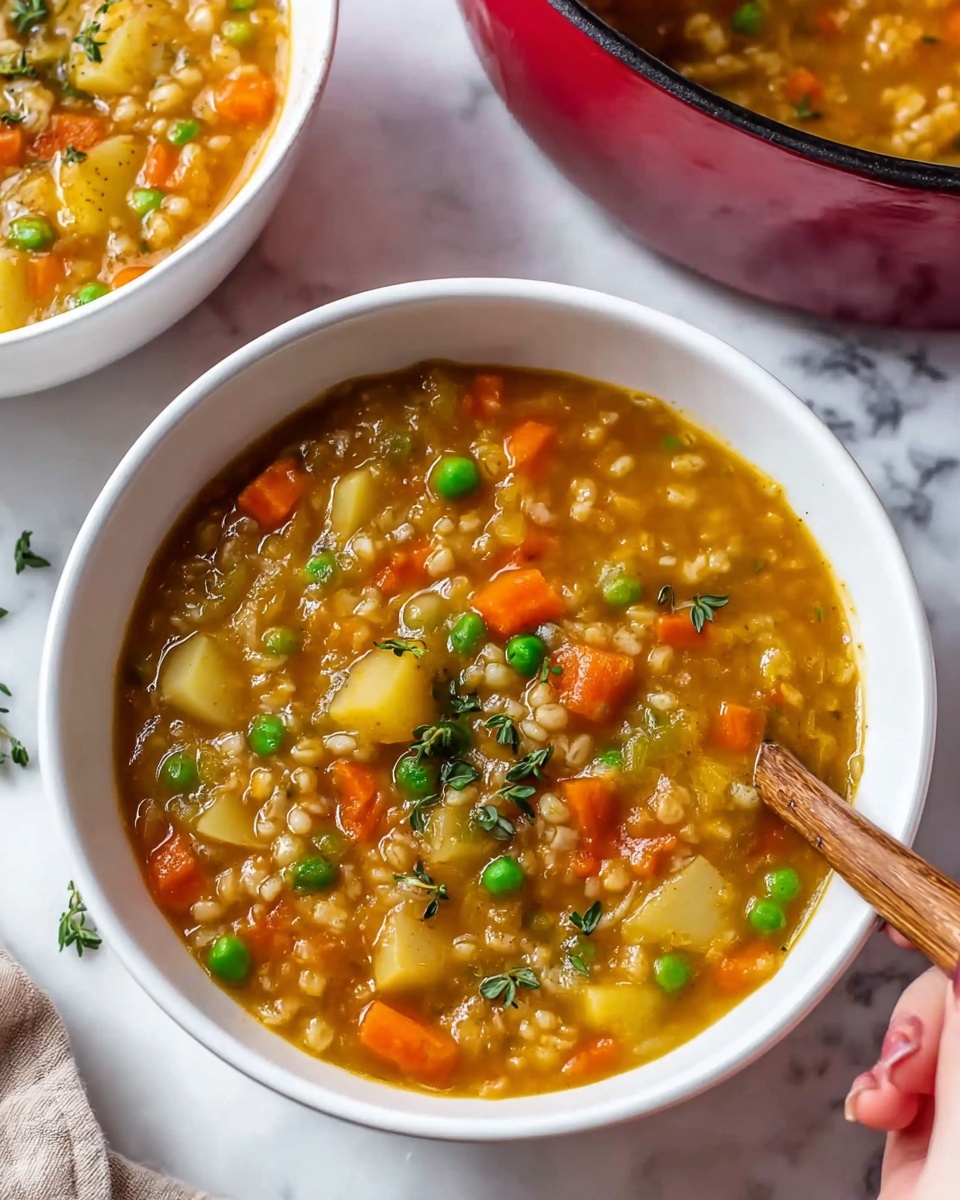 Vegetable Barley Soup Recipe - Recipe Image