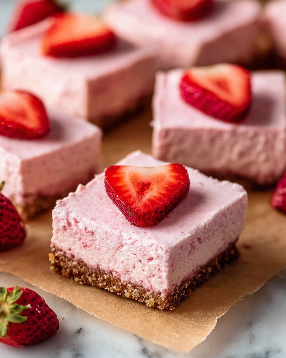 Strawberry White Chocolate Brownies Recipe - Recipe Image