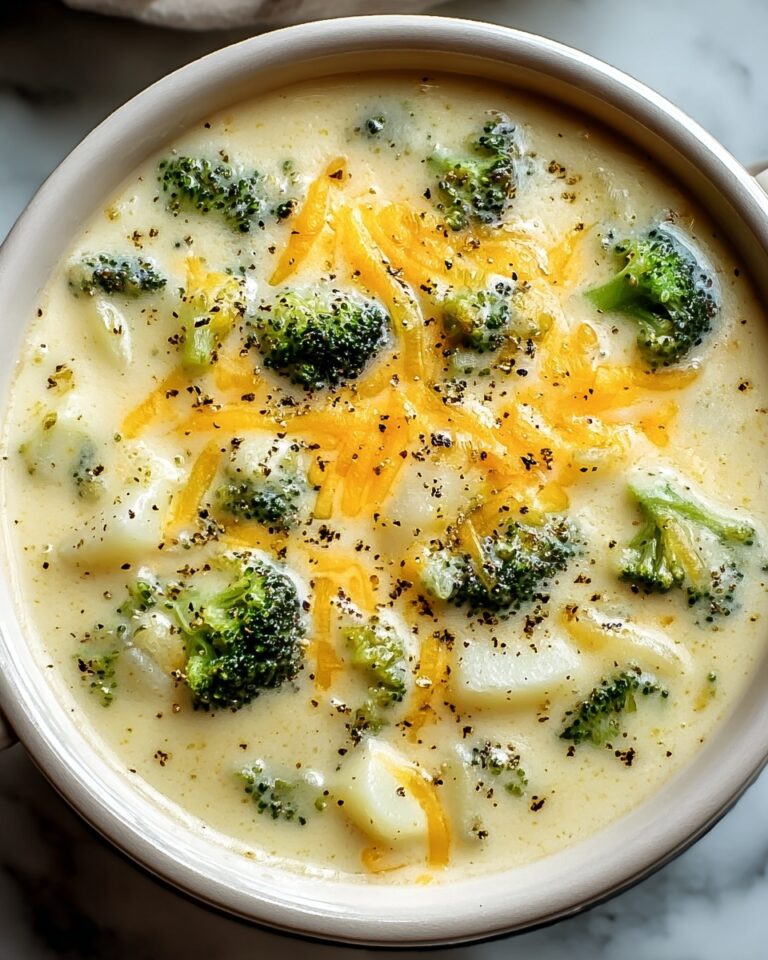 Creamy Broccoli Cheese Soup Recipe: Comfort in a Bowl Recipe