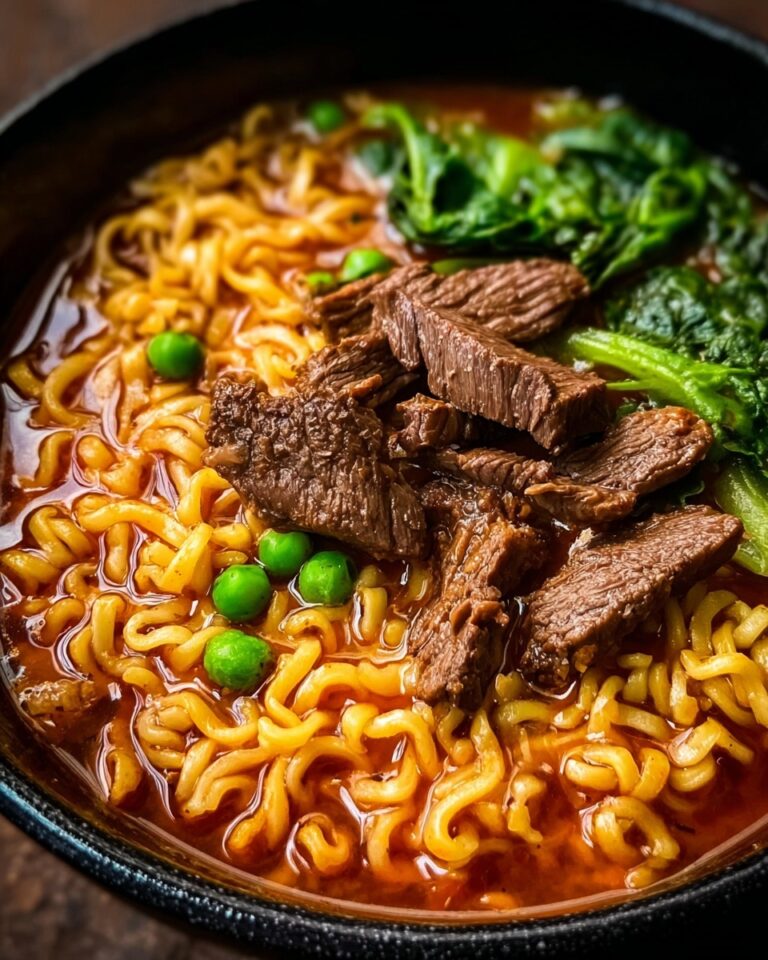 Slow Cooker Curry Ramen with Beef Recipe