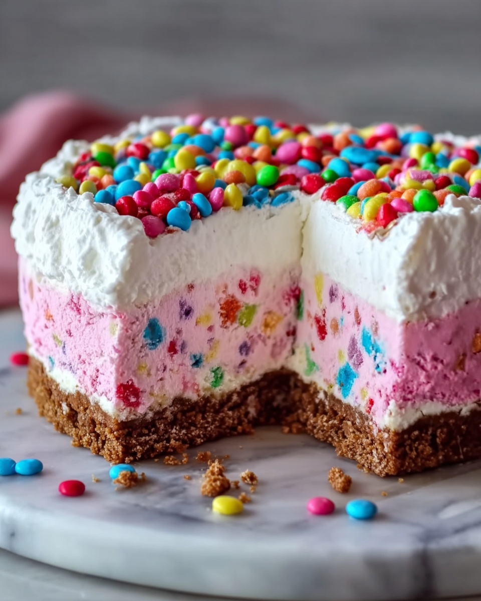 Funfetti Ice Cream Cake Recipe - Recipe Image