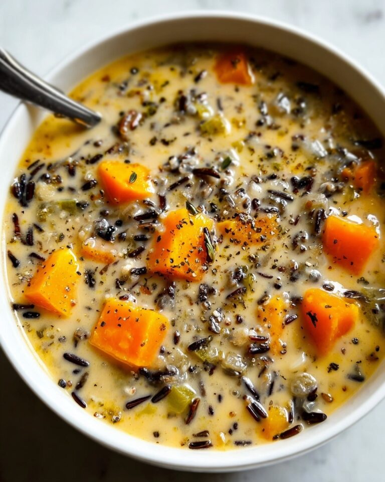 Cozy Autumn Wild Rice Soup Recipe