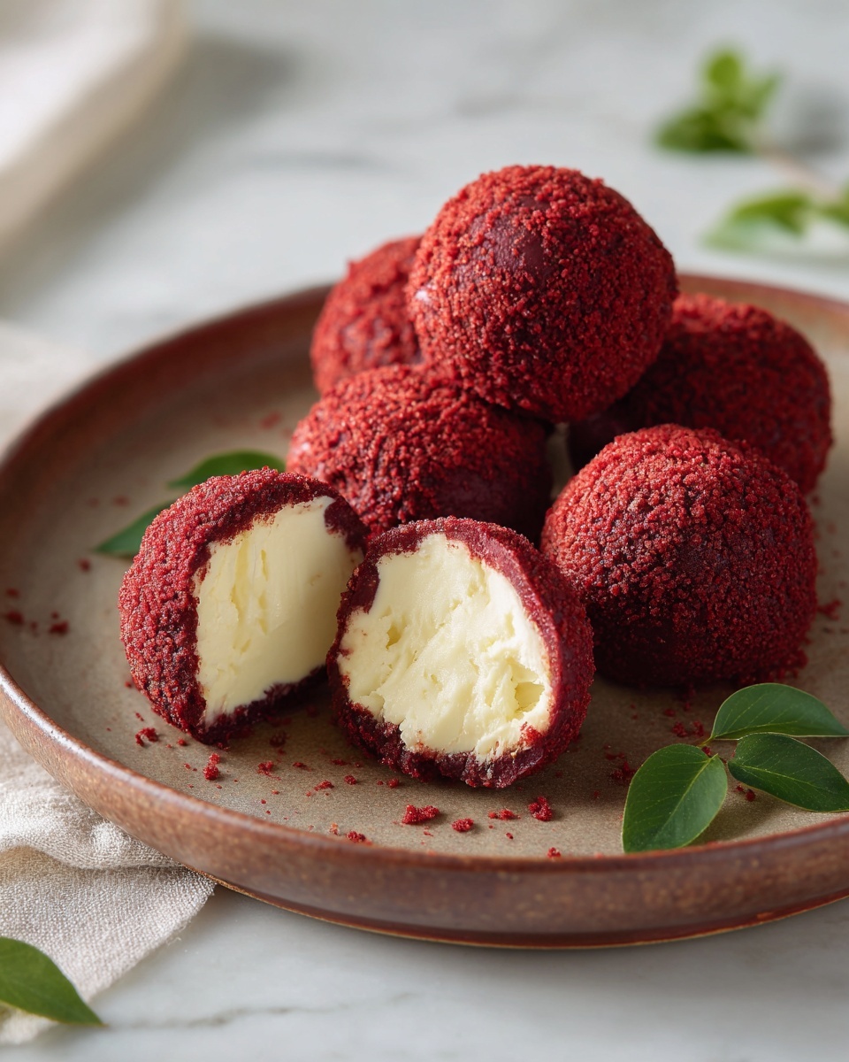 Red Velvet Cheesecake Bites Recipe - Recipe Image