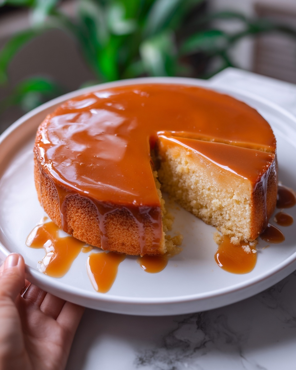 Caramel Cake with Creamy Brown Sugar Frosting Recipe - Recipe Image