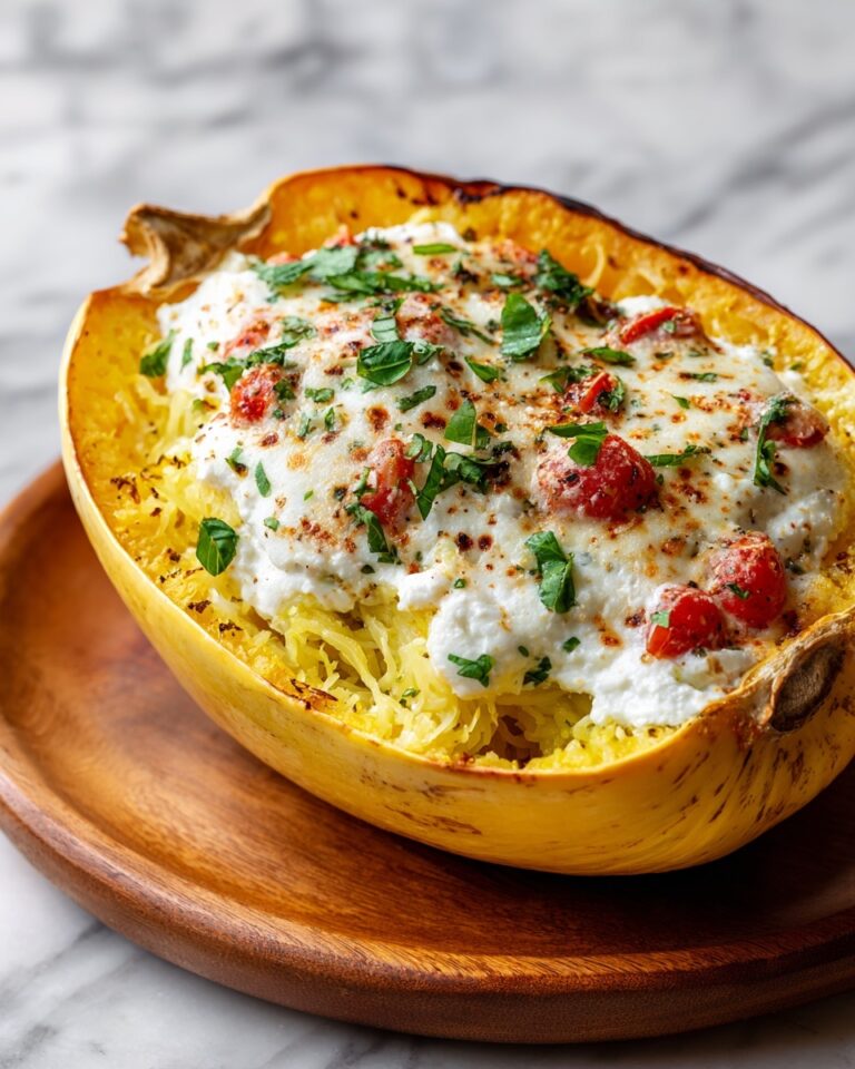 Baked Boursin Spaghetti Squash Recipe