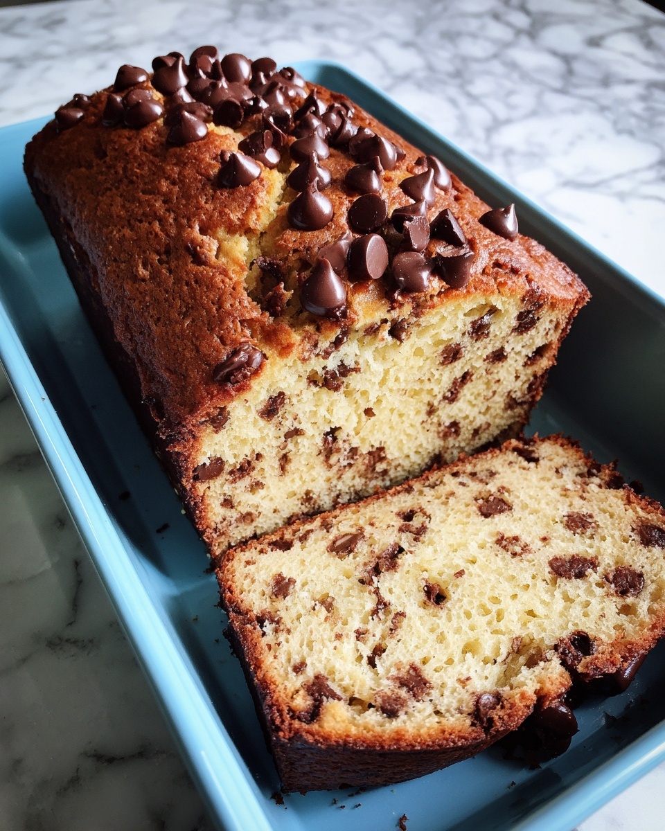 Irresistible Chocolate Chip Banana Bread Recipe - Recipe Image