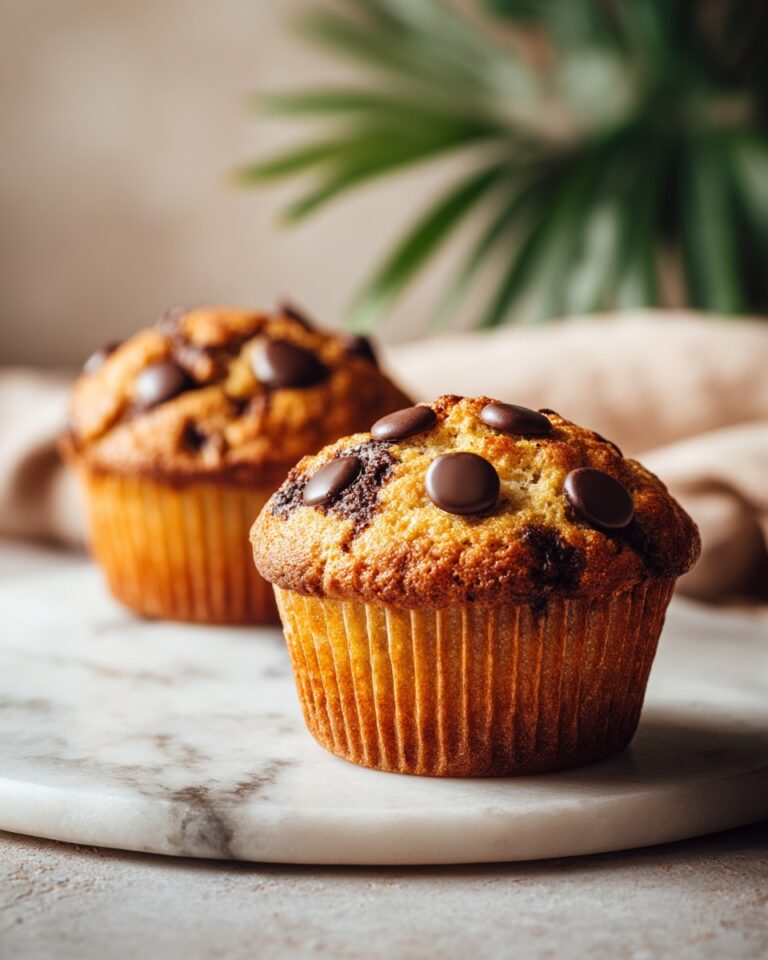 Vegan Chocolate Chip Muffins Recipe