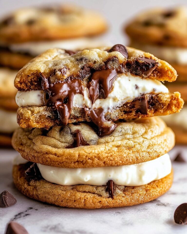 Cheesecake Stuffed Chocolate Chip Cookies Recipe