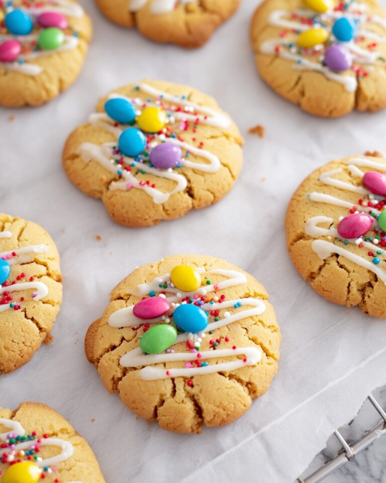 Pastel Candy-Centered Butter Cookies Recipe