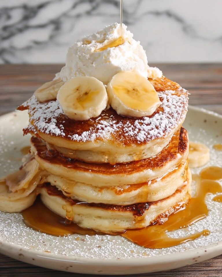 Brown Sugar Banana Pancakes Recipe