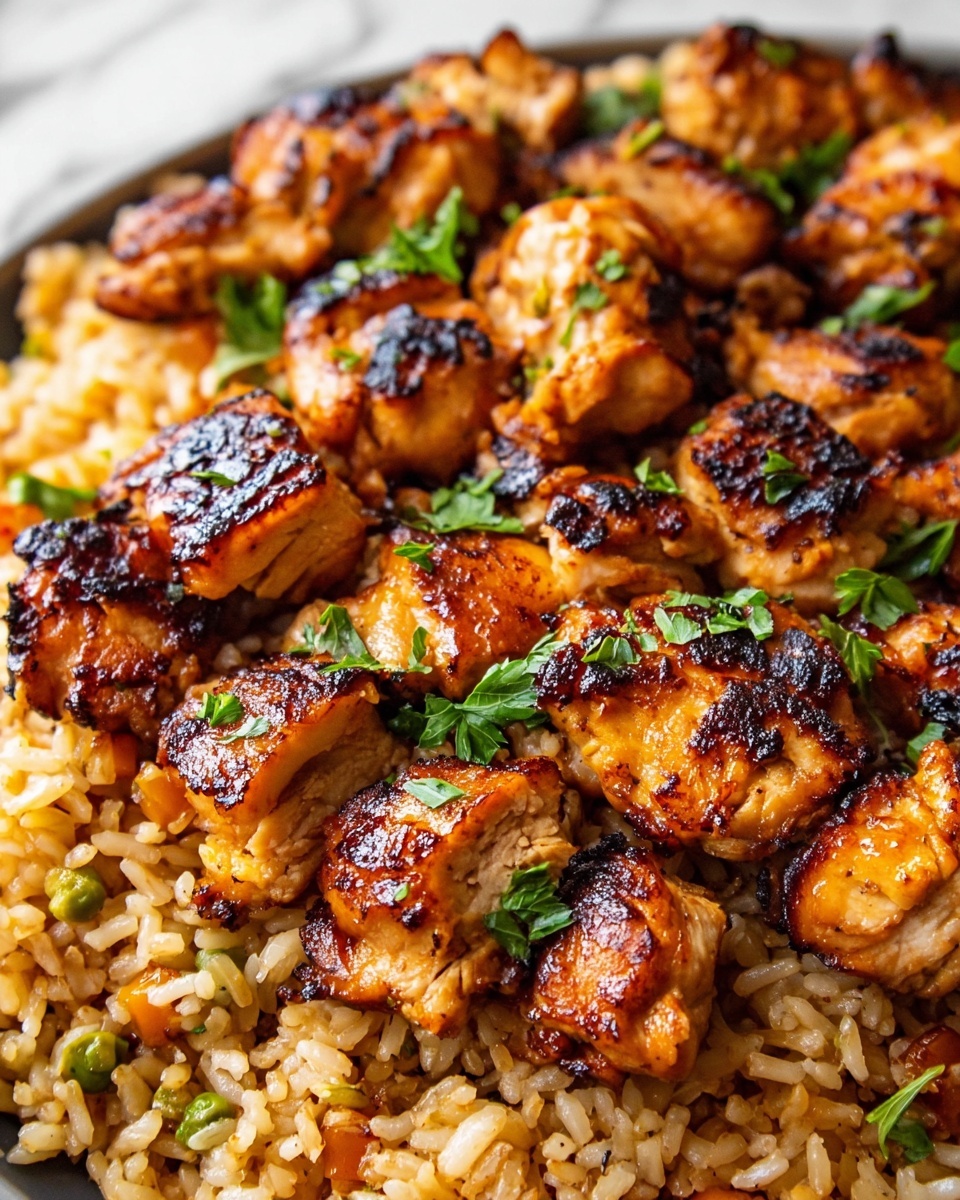 One Pan Chipotle Honey Chicken and Rice Recipe - Recipe Image