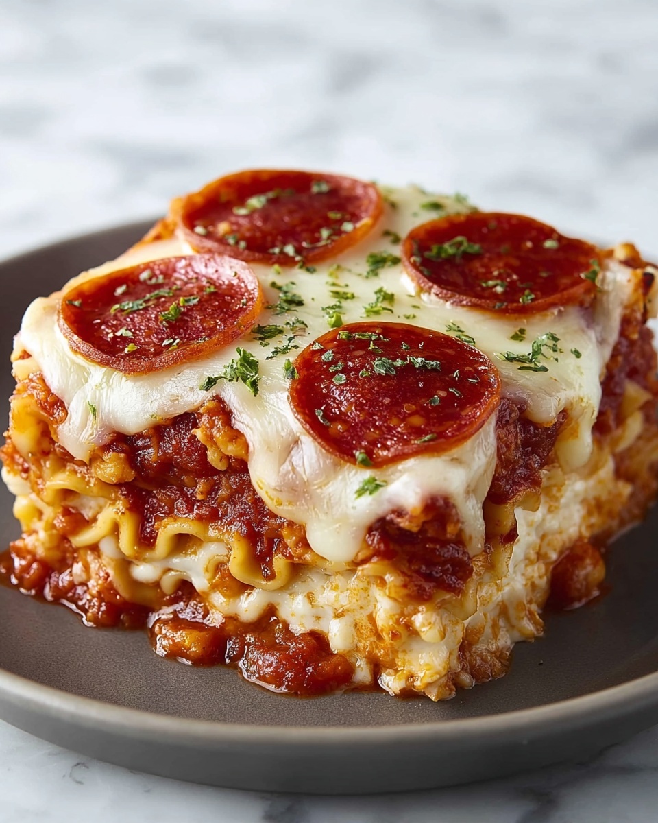 Pizza Casserole Recipe - Recipe Image