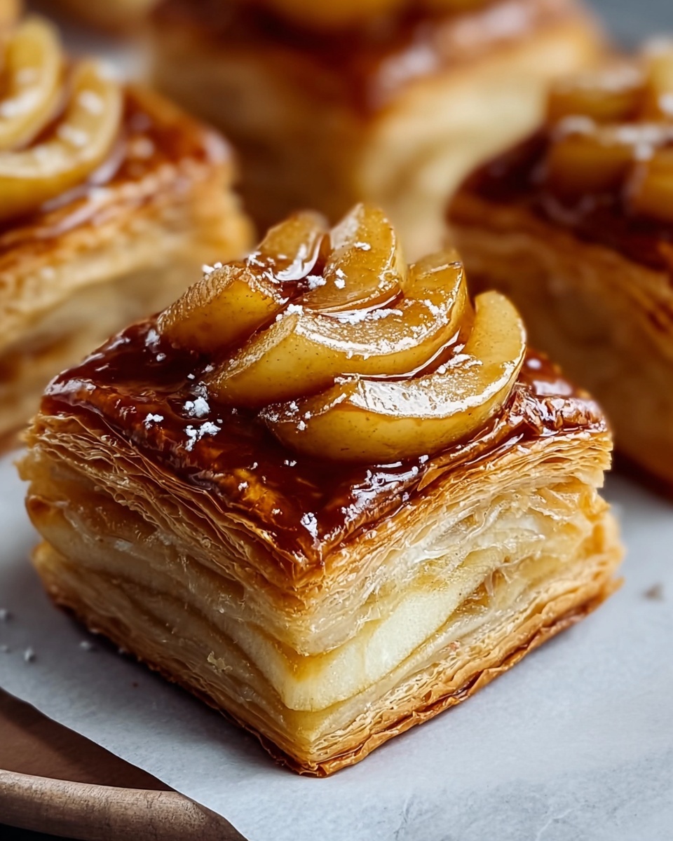 Caramel Apple Puff Pastry Recipe - Recipe Image