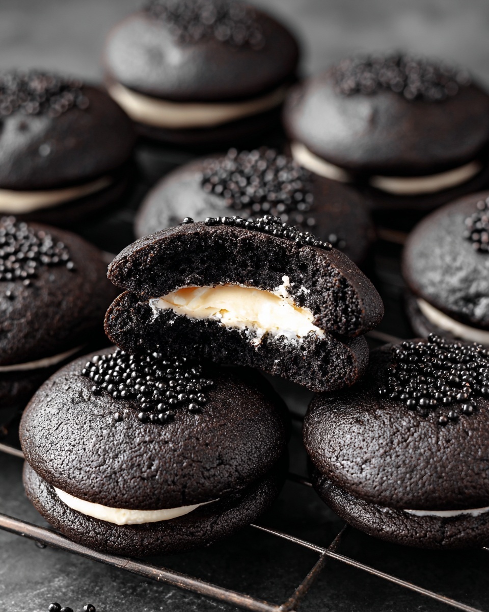 Black Velvet Cheesecake Cookies Recipe - Recipe Image
