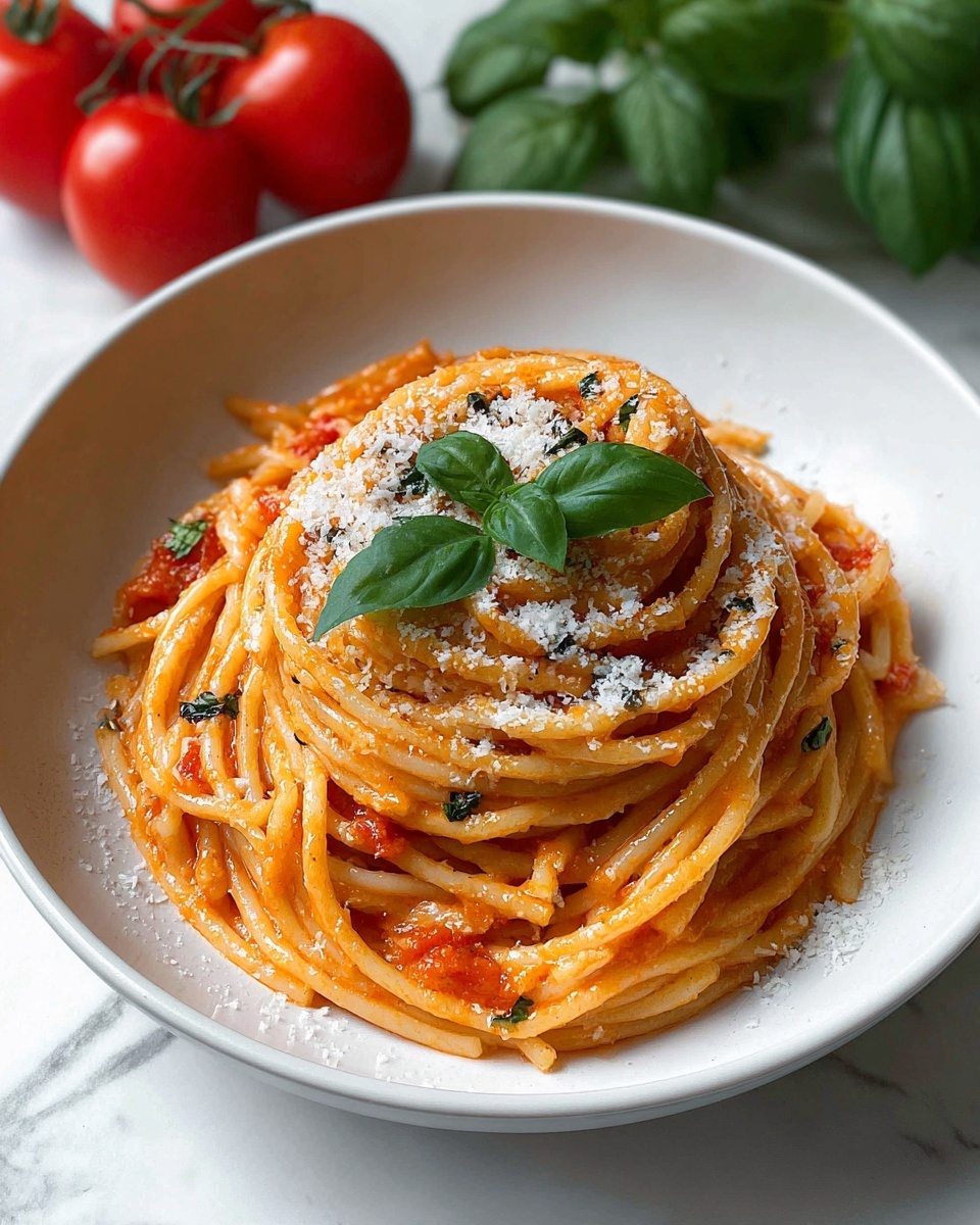 Creamy Tomato Pasta Recipe - Recipe Image
