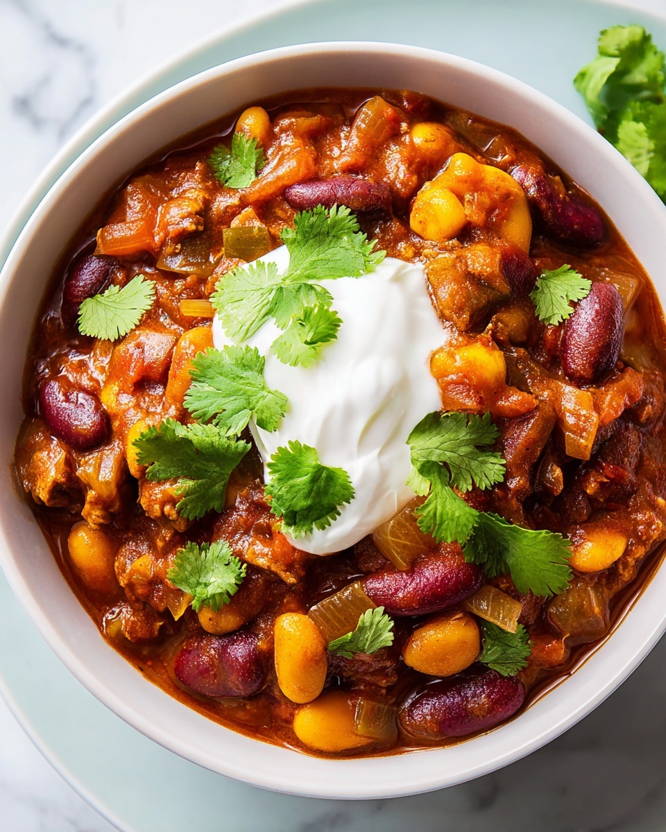Vegetarian Chili Recipe - Recipe Image