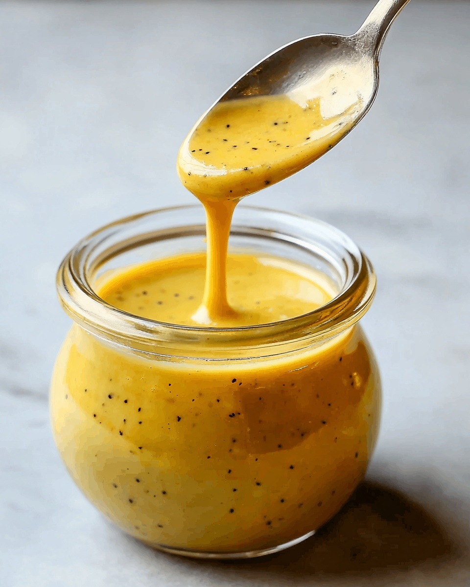 Homemade Honey Mustard Dressing Recipe - Recipe Image